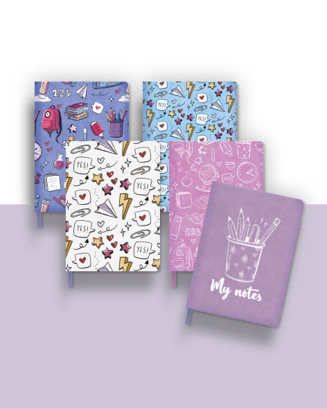 CreaChick Rekbare boekenkaften (5 stuks)