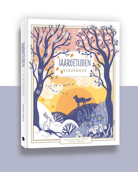 Jaargetijden kleurboek