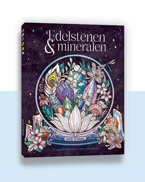 Edelstenen & mineralen kleurboek