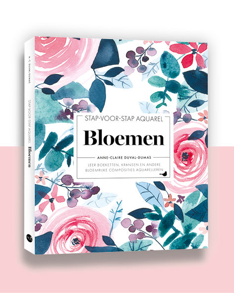 Stap-voor-stap aquarel: bloemen