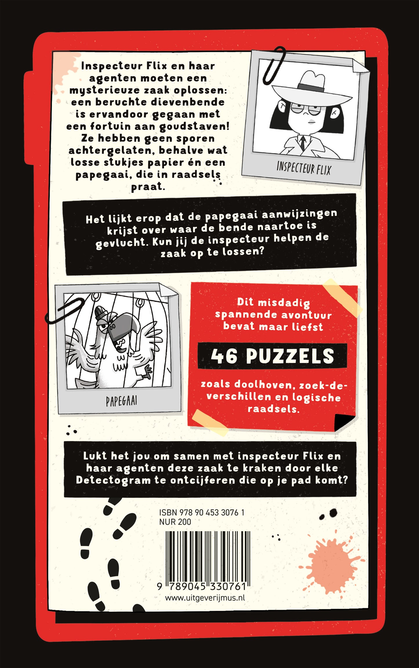 Detectogrammen - De papegaai die in raadsels praat