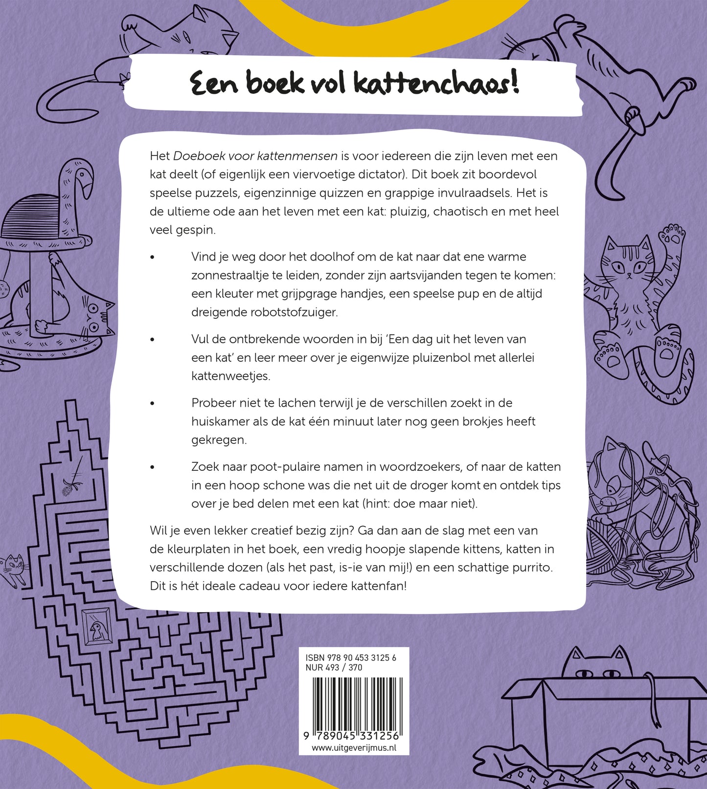 Doeboek voor kattenmensen