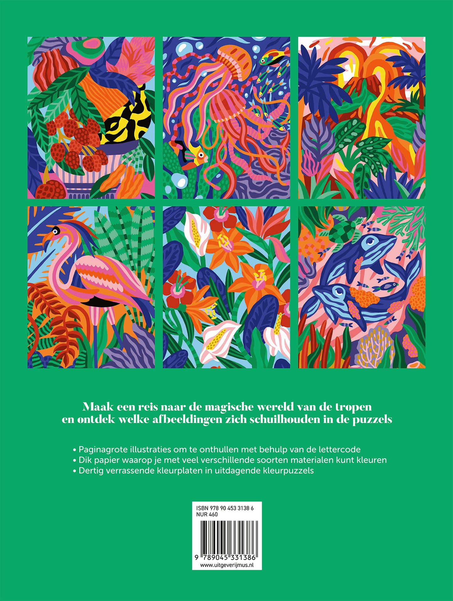 Kleuren op letter - Tropische Werelden