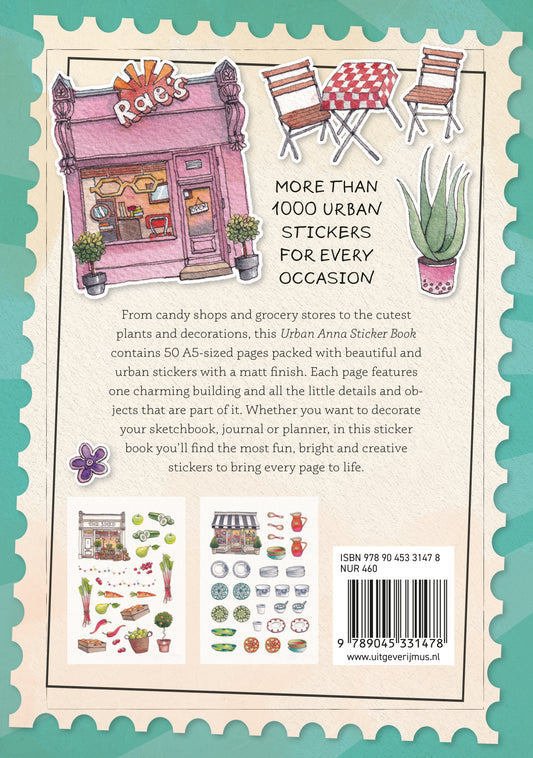 Urban Anna Sticker Book