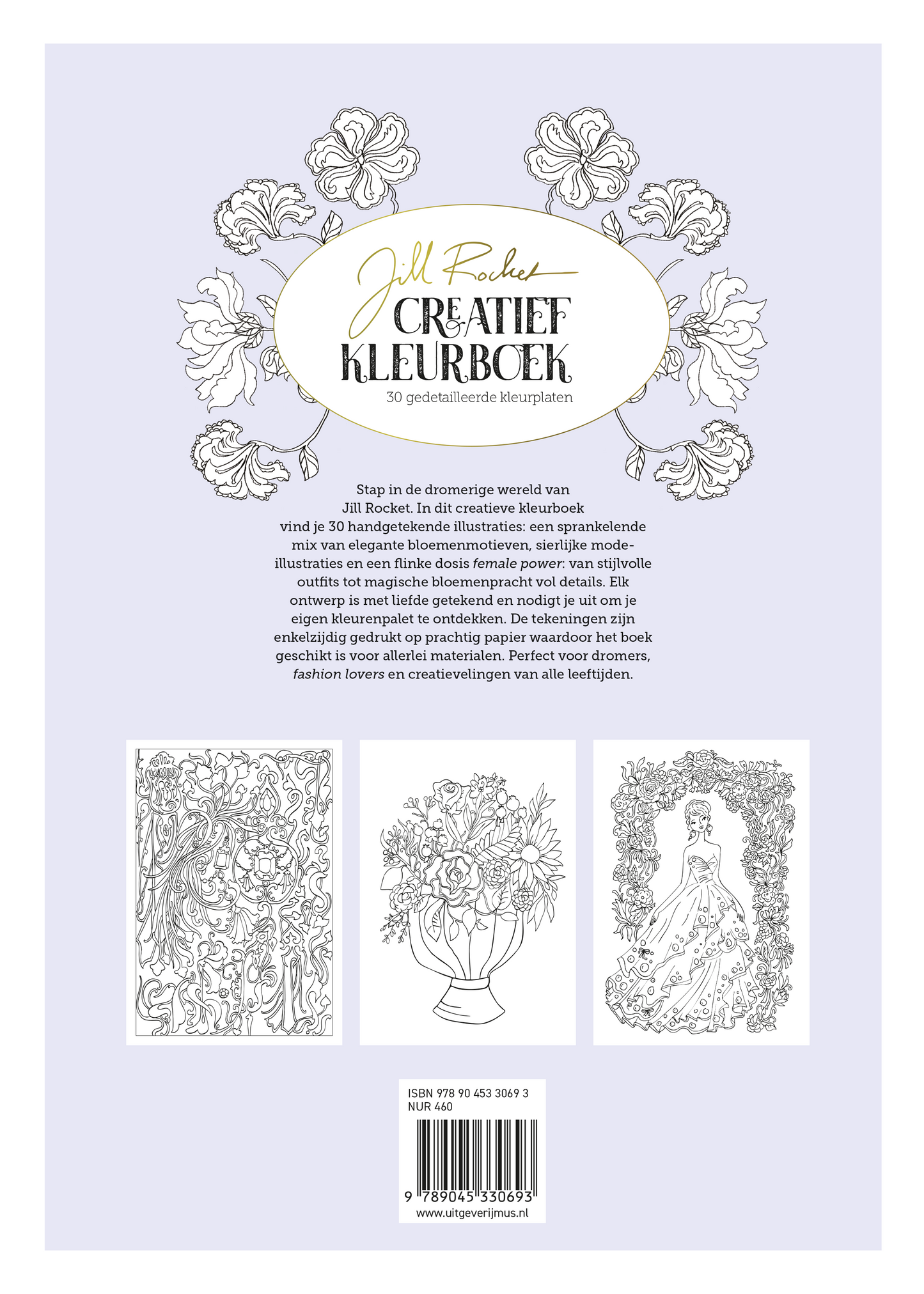 Jill Rocket: Creatief kleurboek