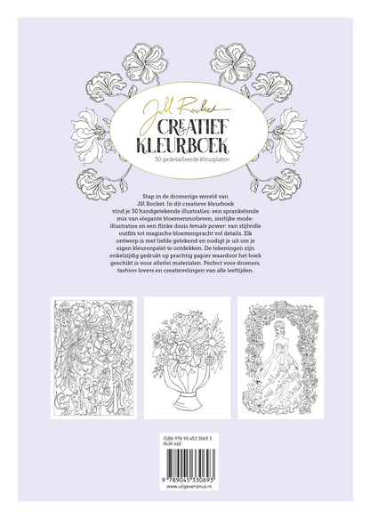 Jill Rocket: Creatief kleurboek