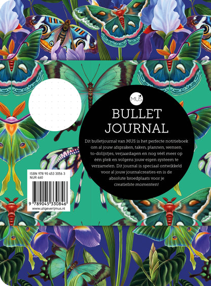 MUS Bullet Journal Vlinder