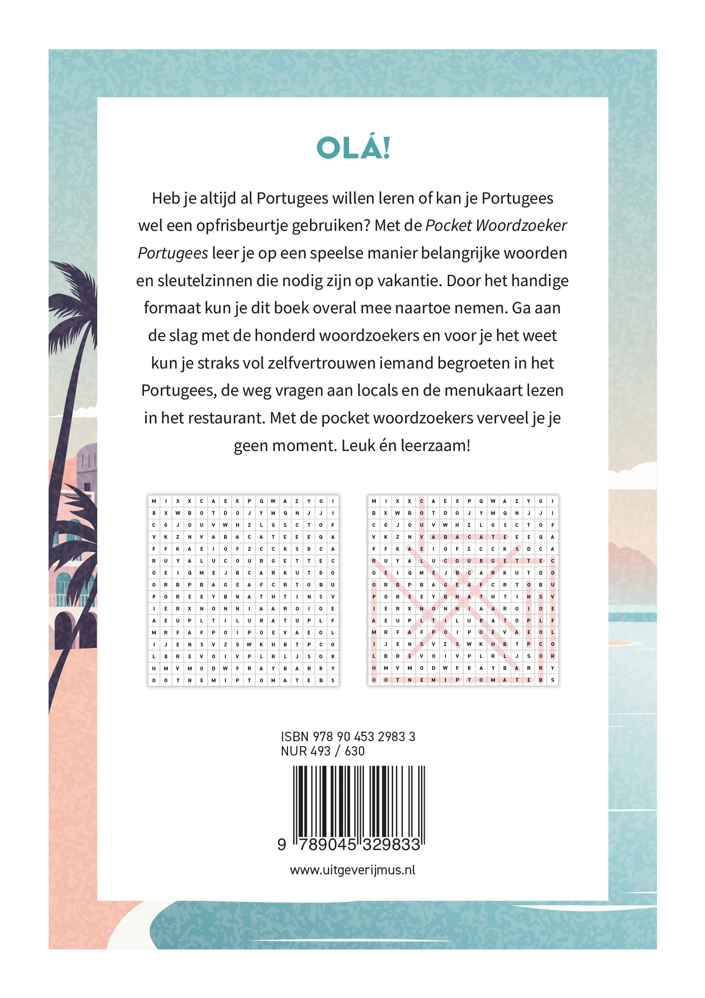 Pocket woordzoeker Portugees