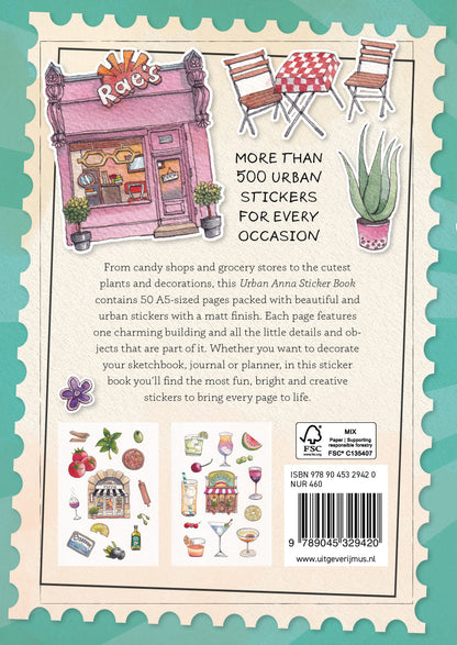 Urban Anna Sticker Book