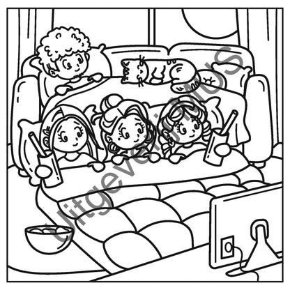 CreaChick Chibikleurboek 1 - Vanaf 1 mei verkrijgbaar op de KreaDoe!