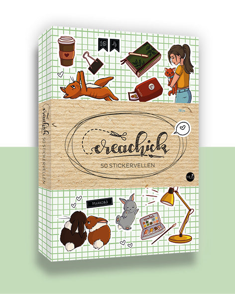 Creachick stickervellen