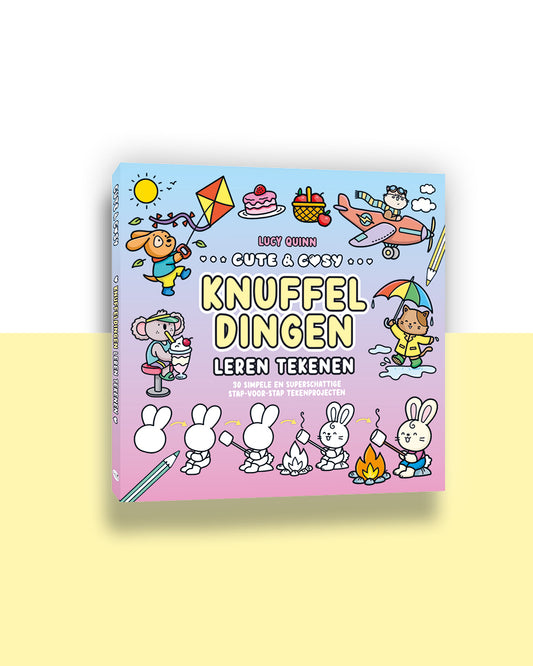 Cute & Cosy leren tekenen - Knuffeldingen