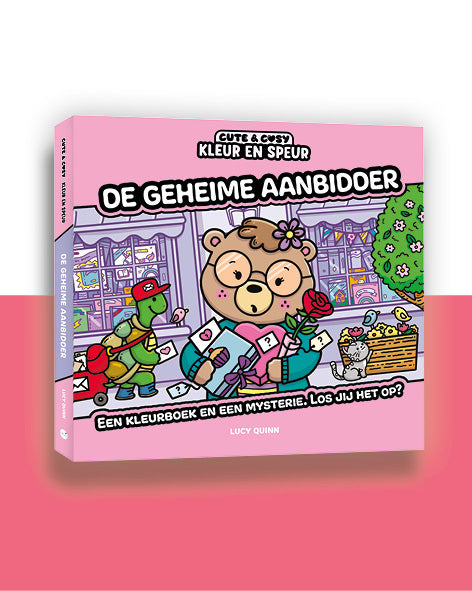 Cute & Cosy, Kleur en speur - De geheime aanbidder