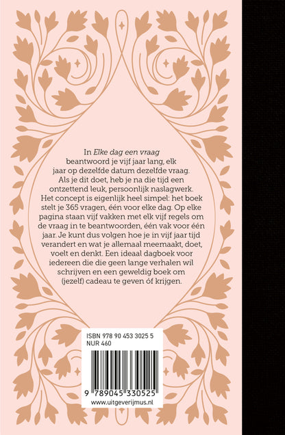 Elke dag een vraag Lichtroze