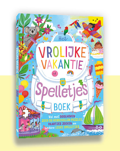 Het vrolijke vakantie spelletjesboek