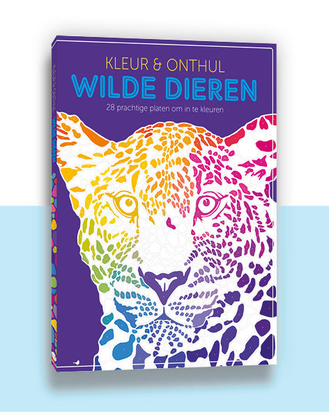 Kleur & Onthul: Wilde dieren