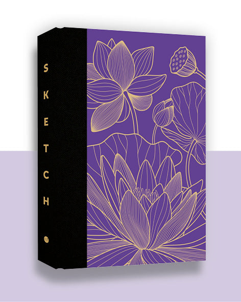 MUS Sketch Book PURPLE