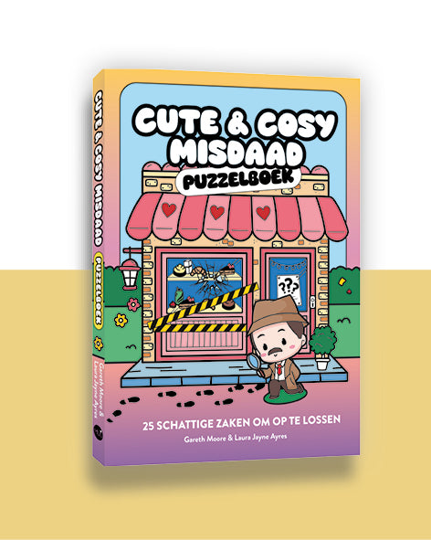 Cute & Cosy Misdaad puzzelboek