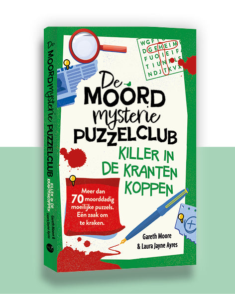 De moordmysterie puzzelclub / deel 3: Killer in de krantenkoppen
