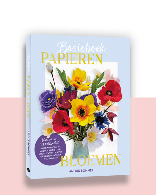 Basisboek papieren bloemen