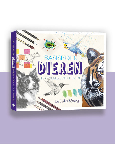 Basisboek dieren tekenen & schilderen